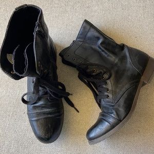 Black Combat Boots